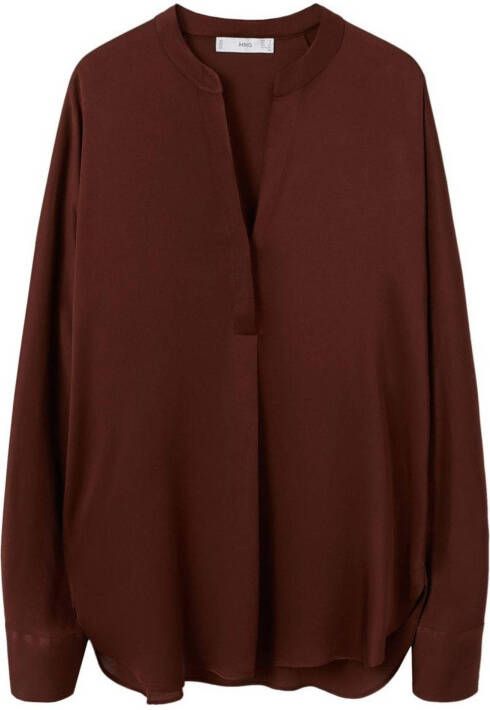 Mango Vivian oversized tuniek van satijn