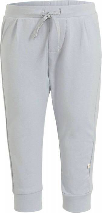 Moodstreet Petit baby regular fit broek Lou lichtgrijs