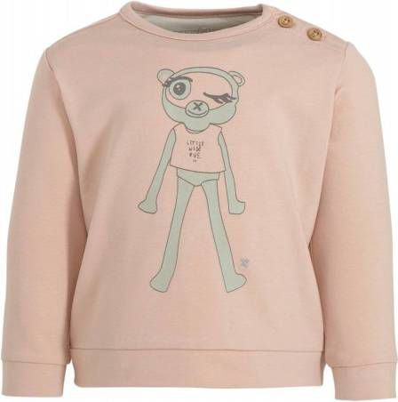 Moodstreet Petit baby sweater Bobbi lichtroze