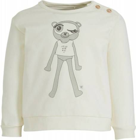 Moodstreet Petit baby sweater Bobbi wit
