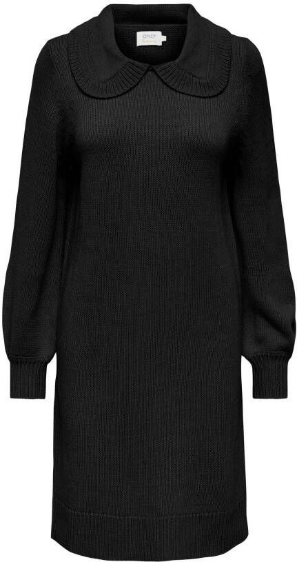 ONLY gebreide jurk ONLLEXA zwart