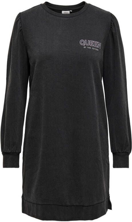 ONLY jurk ONLLUCINDA met printopdruk zwart