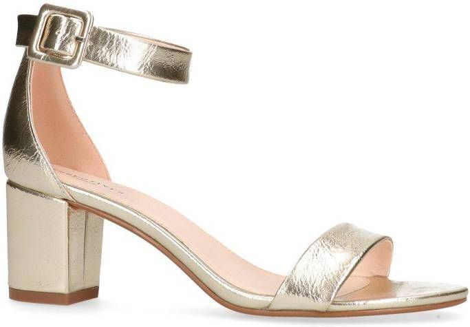 Sacha sandalettes goud