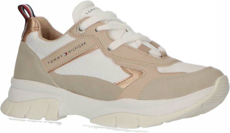 Tommy Hilfiger chunky sneakers wit/beige/roze online kopen