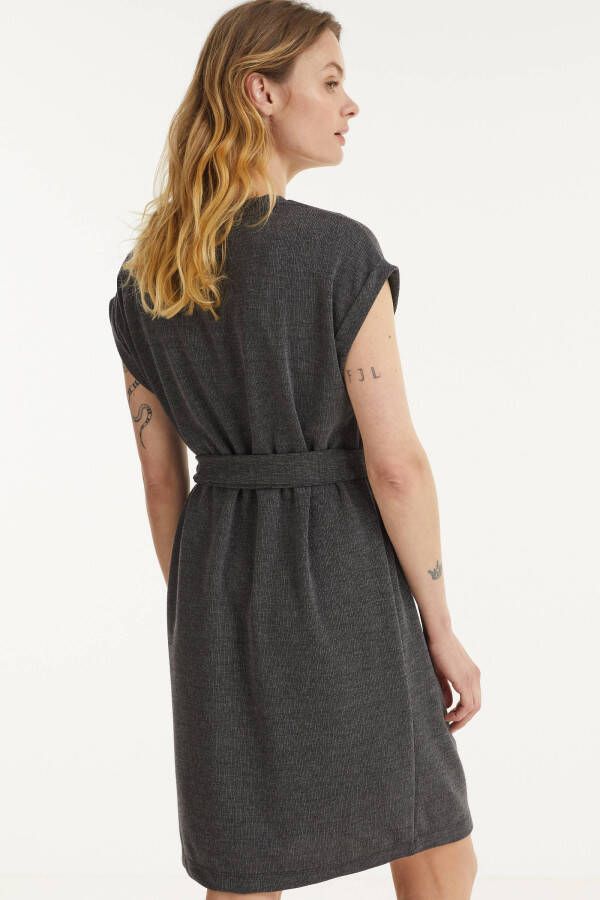 VERO MODA jurk VMKIARA met ceintuur zwart