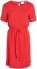 VILA jurk VIAYA met ceintuur rood online kopen