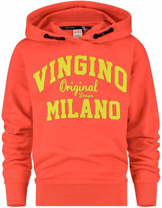 Vingino ! Jongens Trui Maat 128 Rood Katoen/elasthan