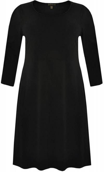 Yoek jurk zwart