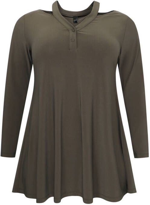 Yoek tuniek DOLCE olijfgroen