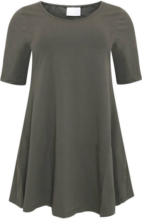 Yoek tuniek donkergroen ORGANIC COTTON