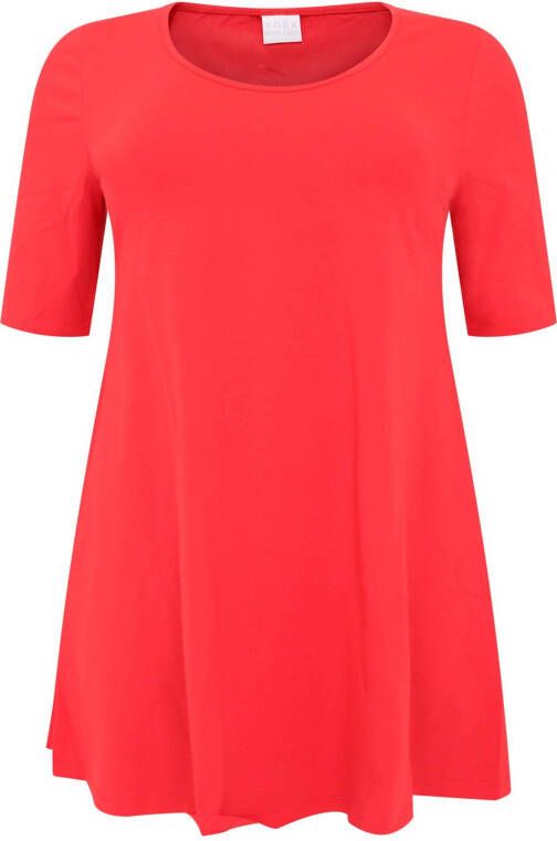 Yoek tuniek rood ORGANIC COTTON