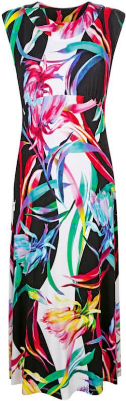 alba moda Jurk in tropische kleuren Multicolor
