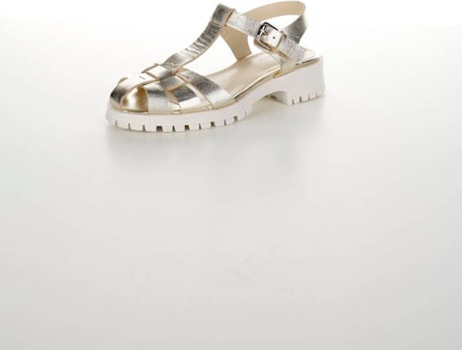 alba moda Sandaaltje Goudkleur