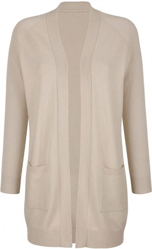 alba moda Vest van hoogwaardig zuiver kasjmier Steen