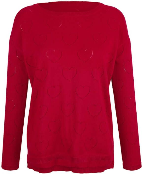 AMY VERMONT Trui Rood