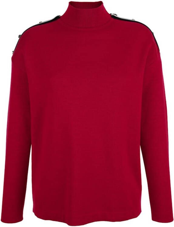 AMY VERMONT Trui Rood