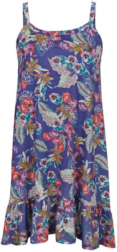 maritim Strandjurk met spaghettibandjes Lila