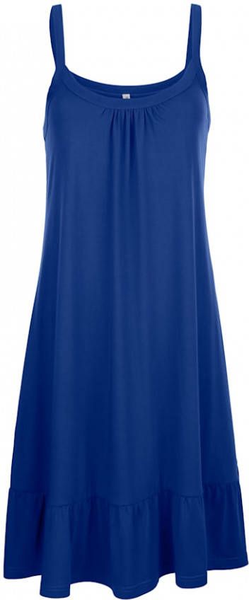 maritim Strandjurk met volant Royal blue