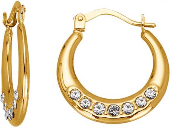 Creolen KLiNGEL Geelgoudkleur