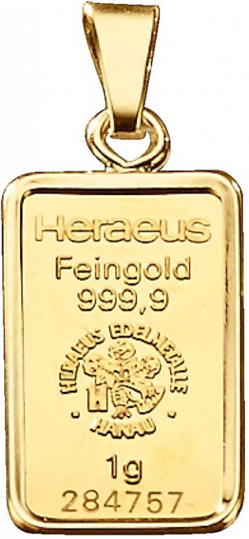 KLiNGEL Hanger met goudstaafje Goudkleur