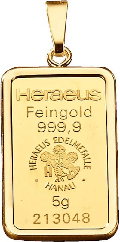 KLiNGEL Hanger met goudstaafje Goudkleur