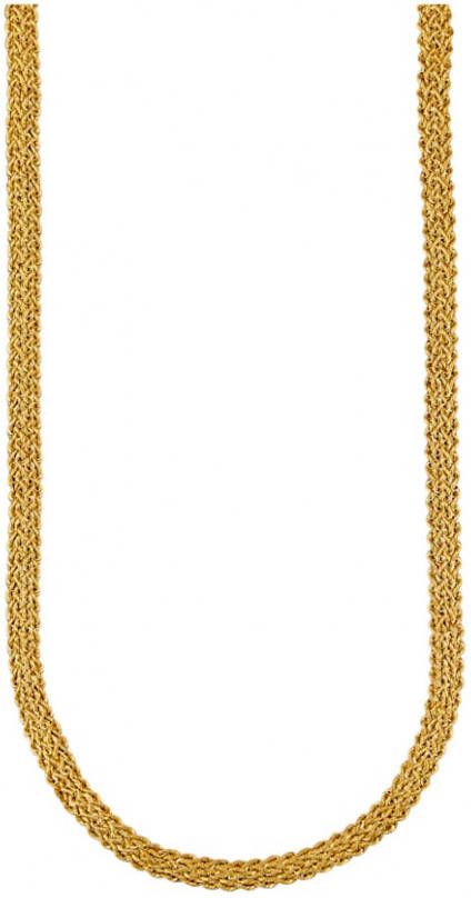 KLiNGEL Koordcollier van 9 kt. Geelgoudkleur