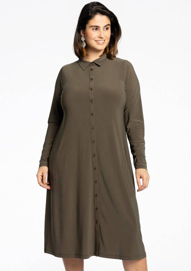 Yoek Blouse midi DOLCE 42/44 light green