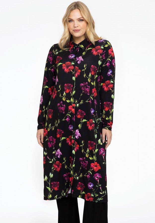 Yoek Blouse midi LOU 38/40 black